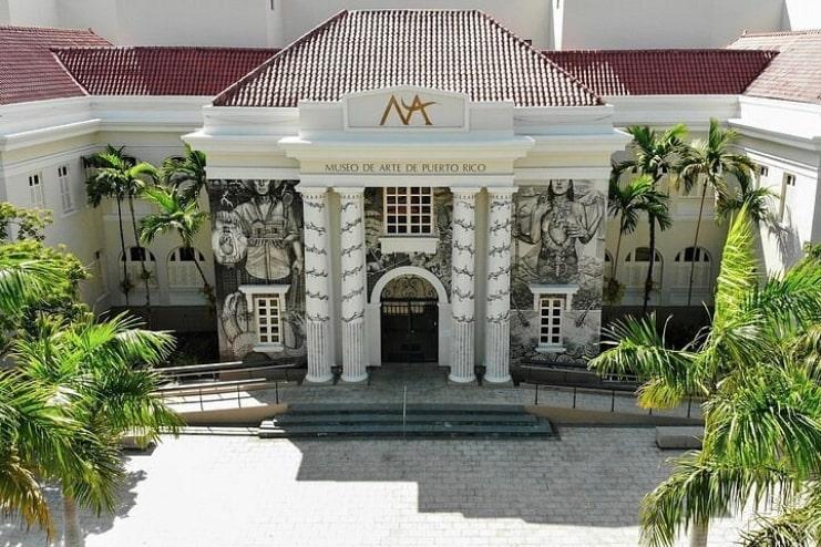 Front view of Museo de Arte de PR